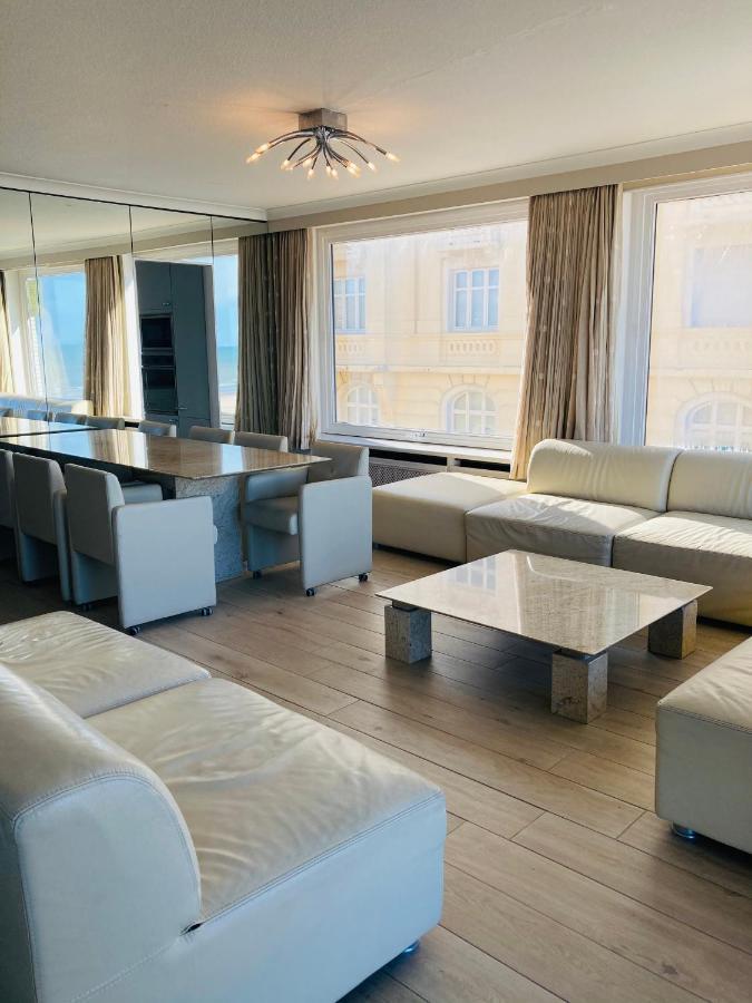 Very Spacious Family Apartment With Seaview T16 Oostende Bagian luar foto